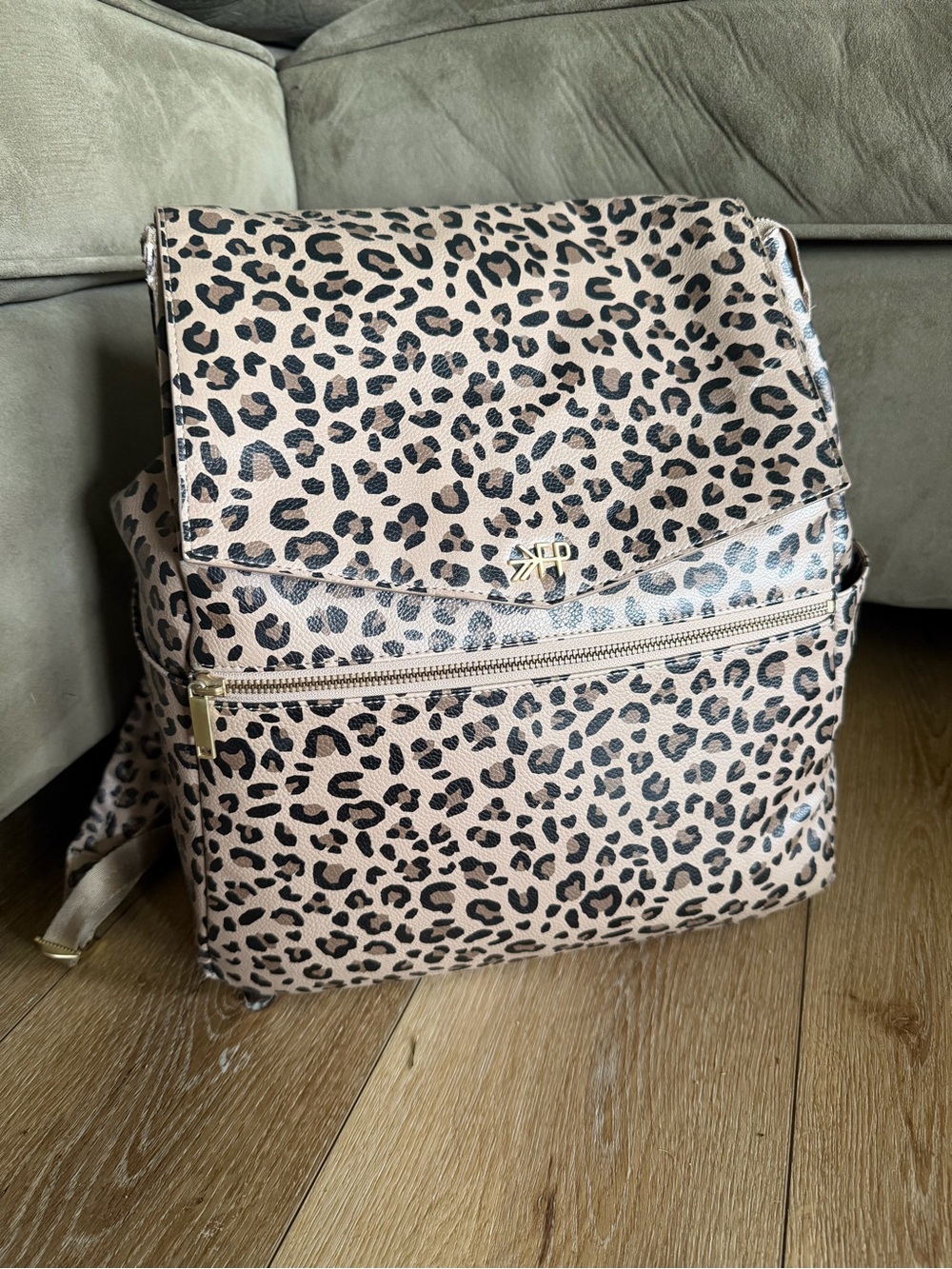 Freshly Picked Leopard Classic Diaper Backpack Large